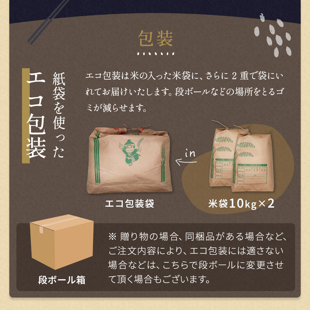 令和6年産 三重県産結びの神 玄米20kg(10kg×2袋)選べる精米方法 送料無料