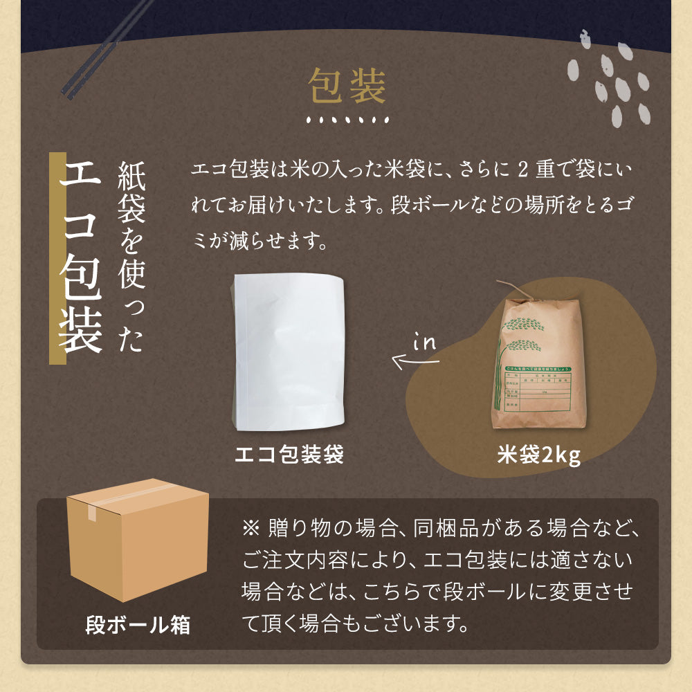 令和5年産 三重県産ミルキークイーン 玄米2kg 選べる精米方法 送料無料