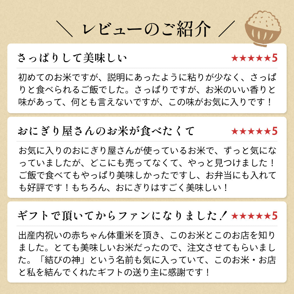 令和5年産 三重県産結びの神 玄米10kg（10kgx1袋or5kgx2袋）選べる精米方法 送料無料