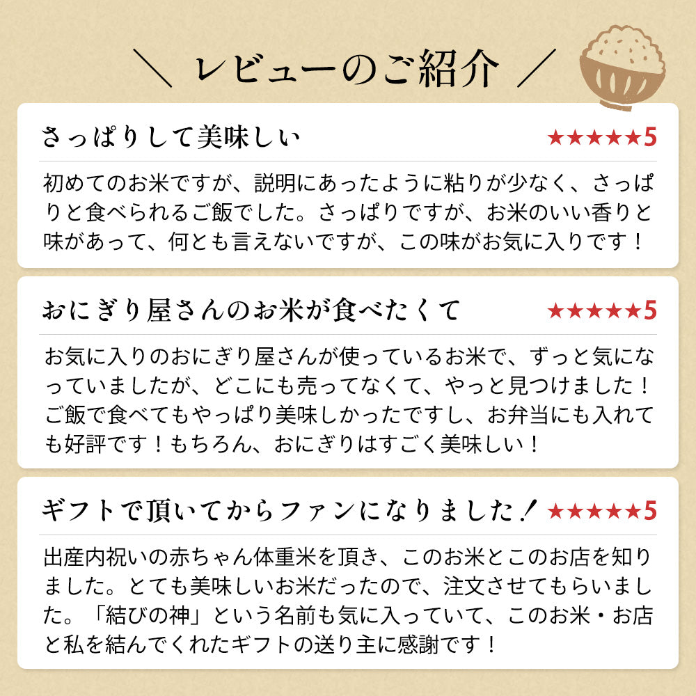令和7年産 三重県産結びの神 玄米10kg(10kgx1袋or5kgx2袋)選べる精米方法 送料無料