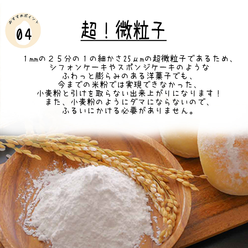 超微粉砕米粉 ミズホチカラ 20kg