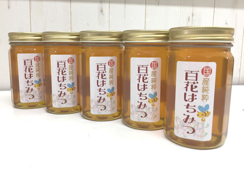国産 はちみつ 500g×3個 送料無料 天然百花蜜 非加熱 兵庫県産蜂蜜 六甲山ハチミツ あす楽対応